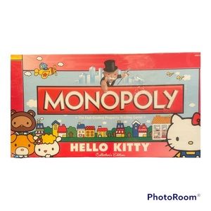 2010 Hello Kitty Monopoly Collector's Edition Board Game Hasbro Sanrio Sealed